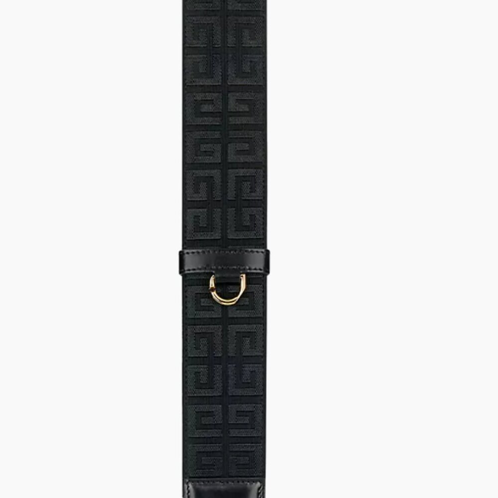 Givenchy Medium 4G Bag in 4G Embroidered Canvas with Chain - Picture 7 of 14